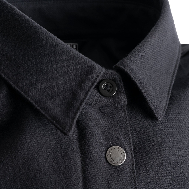 Chemise moto femme Oxford Kickback 2.0 Noir
