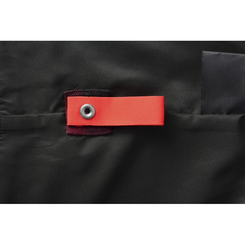 Chemise moto Oxford Kickback 2.0 pour femmes, rouge et noir