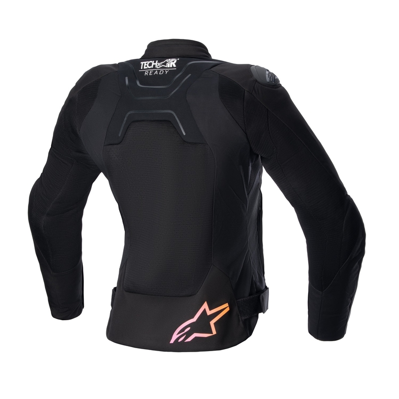 Veste moto femme Alpinestars Stella SMX Air Black-Gradient