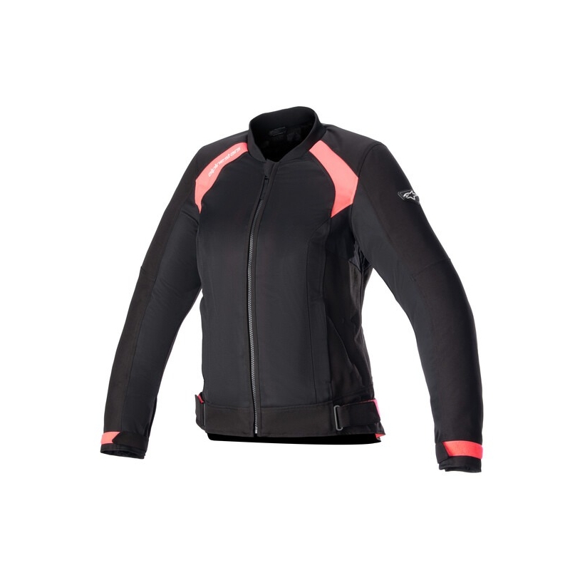 Veste moto femme Alpinestars Stella Eloise Air 2 noir-rose fluo