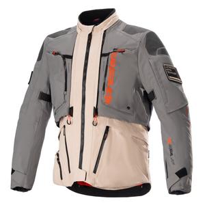 Veste moto Alpinestars AMT-10R Drystar XF sable-noir-rose