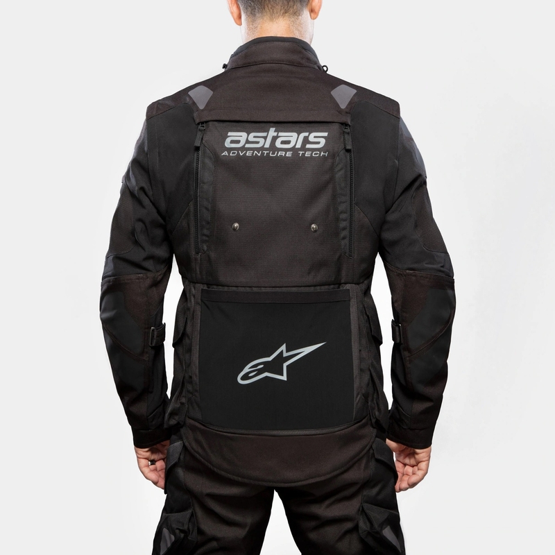 Veste moto Alpinestars Halo Drystar Noir