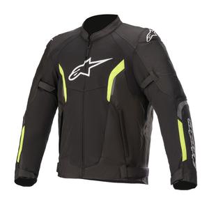 Alpinestars AST Air Tech-Air 5 Compatible Black-Fluo Yellow Motorcycle Jacket