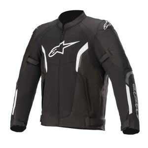 Veste moto Alpinestars AST Air Tech-Air 5 Compatible noir et blanc