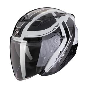 Casque moto ouvert SCORPION EXO-230 PUL gris-noir