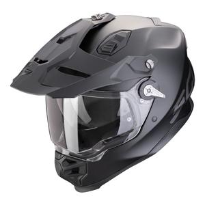 Casque d'enduro Scorpion ADF-9000 Air Feat Solid noir mat