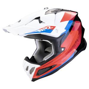 Casque de motocross Scorpion VX-22 Air BETA noir-rouge-blanc
