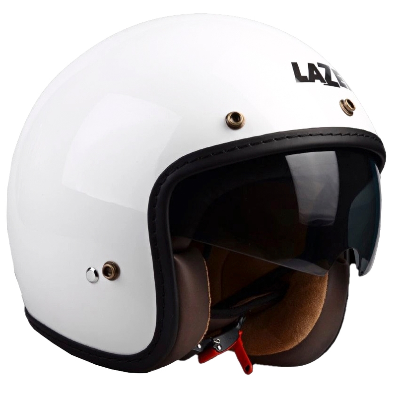 Casque moto ouvert Lazer Mambo Evo Z-Line blanc brillant