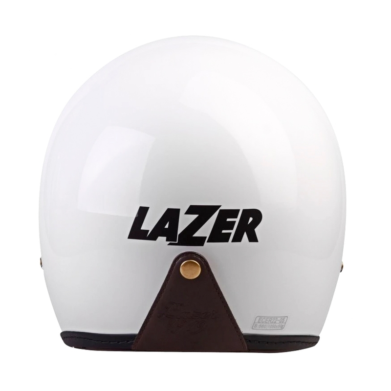 Casque moto ouvert Lazer Mambo Evo Z-Line blanc brillant