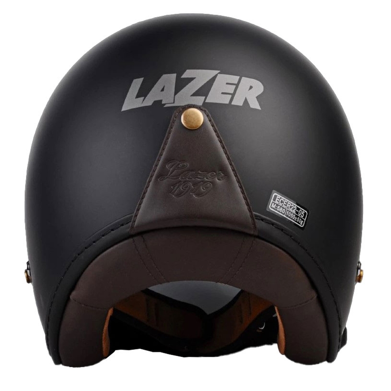 Lazer Mambo Evo Z-Line casque moto ouvert noir mat soldes