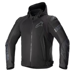 Alpinestars Zaca Air Waterproof Black Motorcycle Jacket