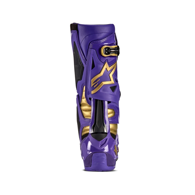 Bottes de moto Alpinestars Tech 10 Limited Edition Champ Purple and Gold