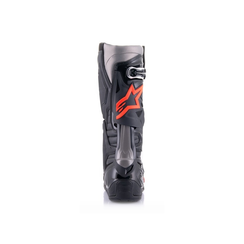 Bottes de moto Alpinestars Tech 10 noir-rouge-fluo-gris