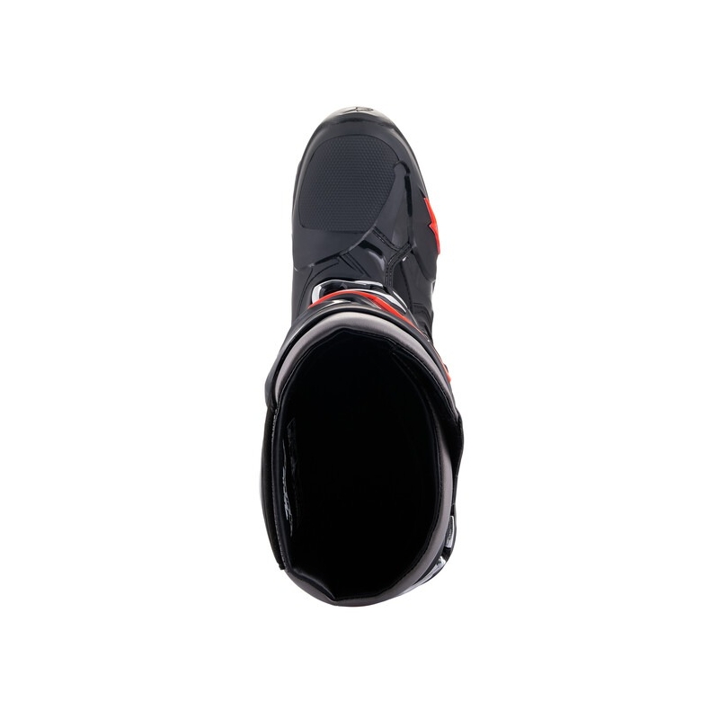 Bottes de moto Alpinestars Tech 10 noir-rouge-fluo-gris