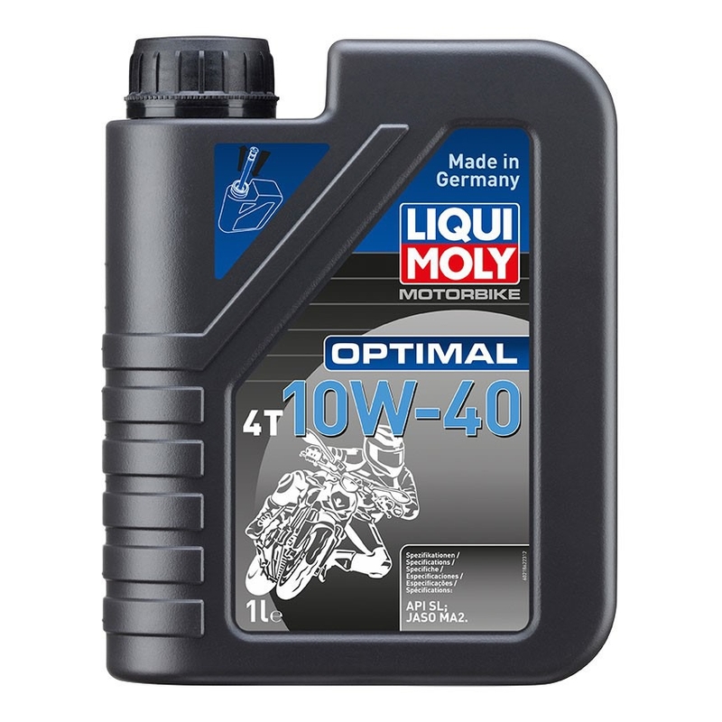 Huile minérale LIQUI MOLY Moto 4T 10W40 Optimal 1 l
