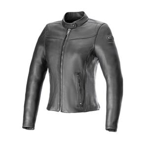 Veste de moto Alpinestars Women's Ory Black Leather Jacket