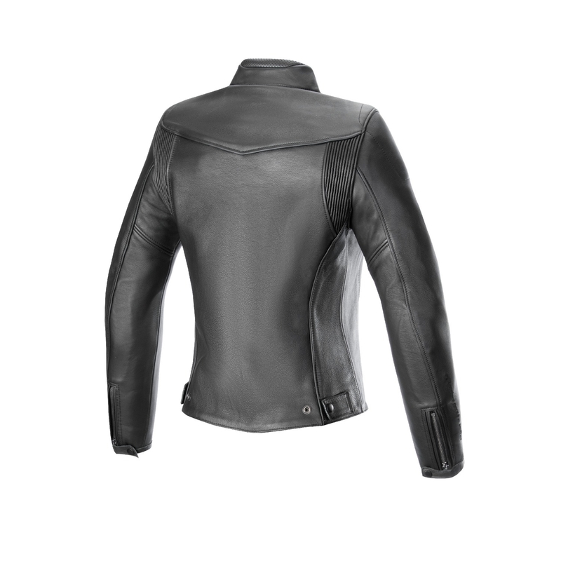 Veste de moto Alpinestars Women's Ory Black Leather Jacket