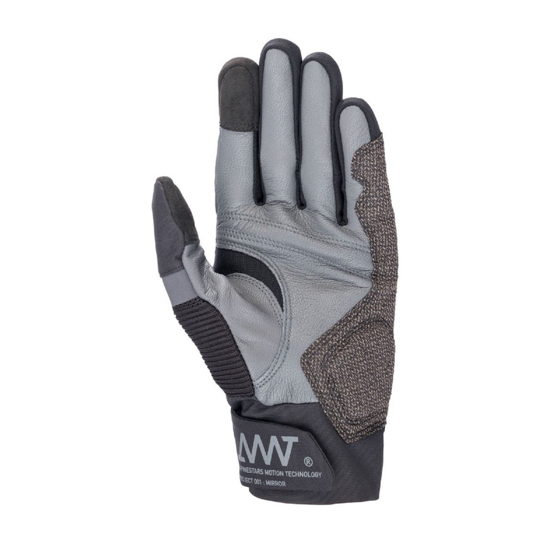 Gants de moto Alpinestars AMT-10 AIR HDRY noir-gris foncé