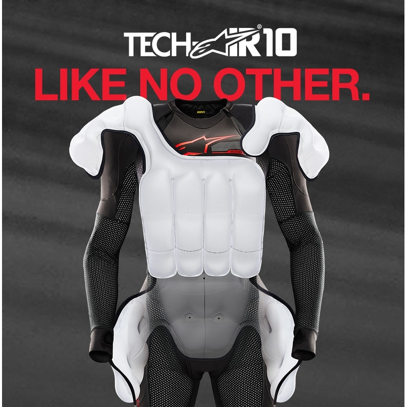 Alpinestars TECH-AIR®10 système d'airbag noir-rouge-gris