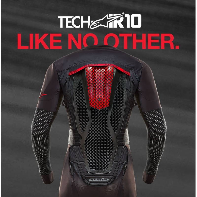 Alpinestars TECH-AIR®10 système d'airbag noir-rouge-gris