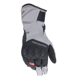 Gants moto Alpinestars TOURER W-7 2 DRYSTAR noir-gris foncé