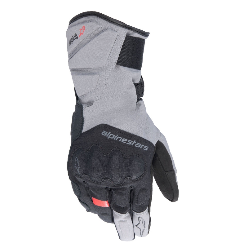 Gants moto Alpinestars TOURER W-7 2 DRYSTAR noir-gris foncé