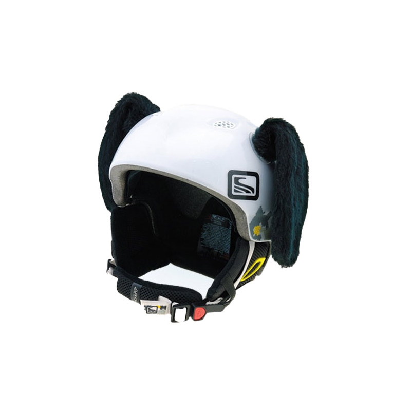 Oreilles de casque Chien noir