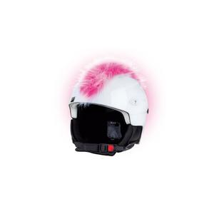 Casque oreilles Chiro rose et blanc
