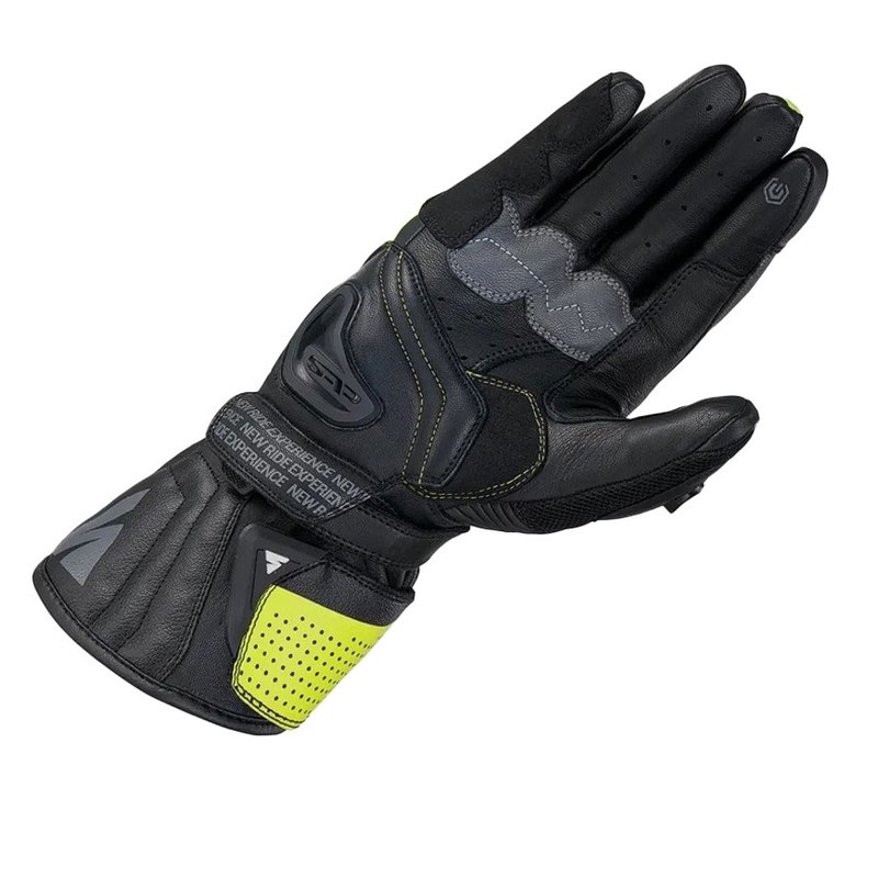 Gants moto Shima STR-2 Vent jaune fluo