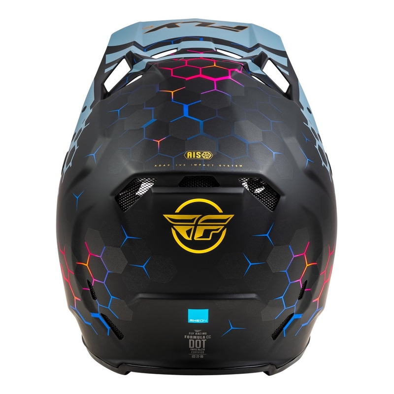 Casque motocross FLY Racing Formula CC Tektonic noir-gris
