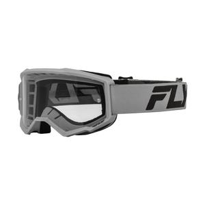 Lunettes de motocross FLY Racing Focus argent-noir