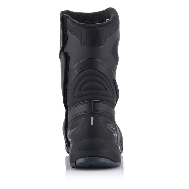 Bottes de moto Alpinestars RT-8 GORE-TEX noires et bleues