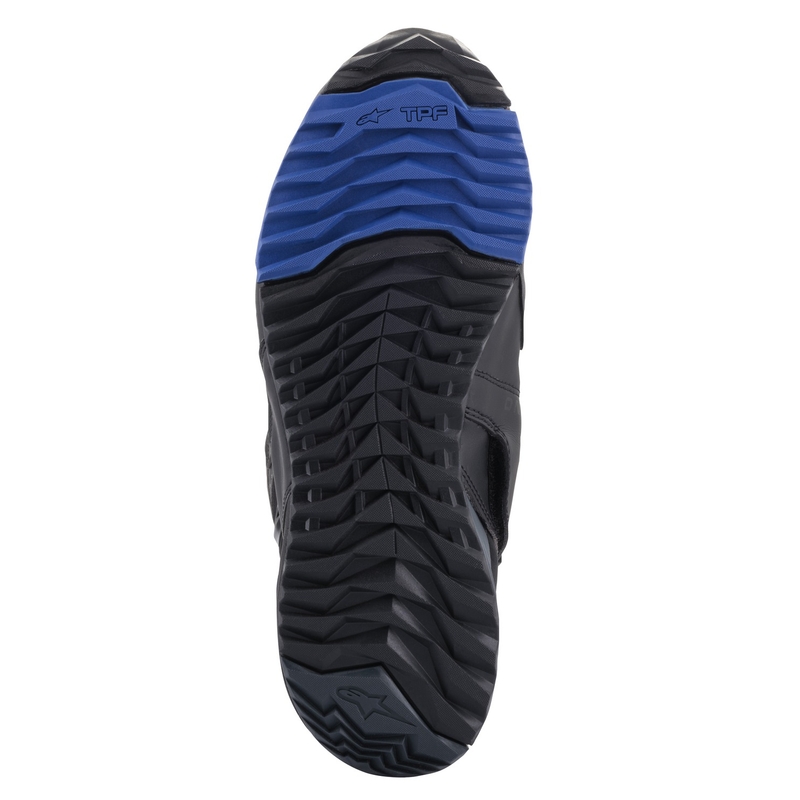 Bottes de moto Alpinestars RT-8 GORE-TEX noires et bleues