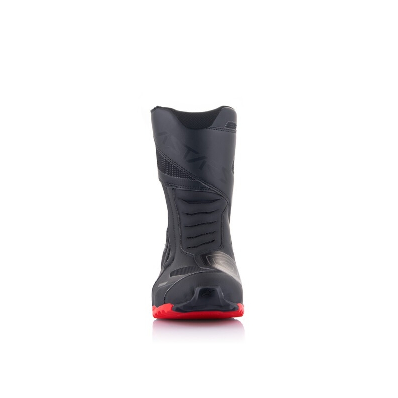 Bottes de moto Alpinestars RT-7 DRYSTAR noires et rouges