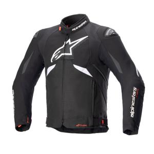 Veste moto Alpinestars T-GP R 3 DRYSTAR noir et blanc