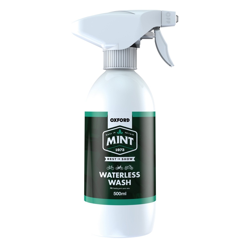 Nettoyant moto et vélo (sans eau) MENTHE 500 ml
