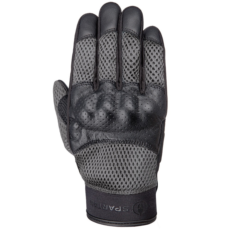 Oxford Spartan Air Motorcycle Gloves noir-gris
