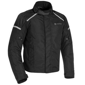 Oxford Spartan Short WP Black Motorcycle Jacket