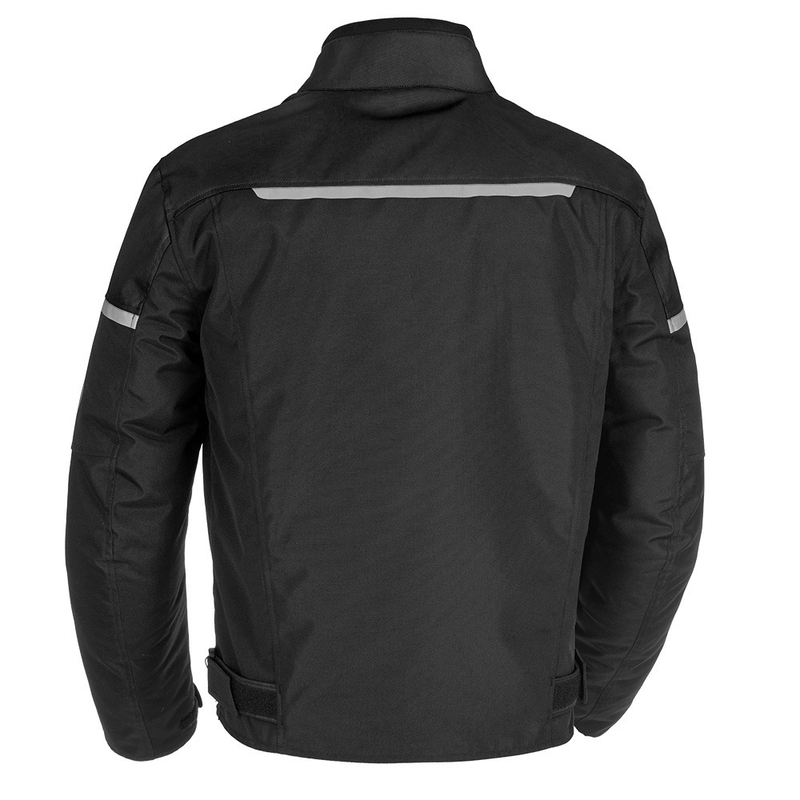 Oxford Spartan Short WP Black Motorcycle Jacket
