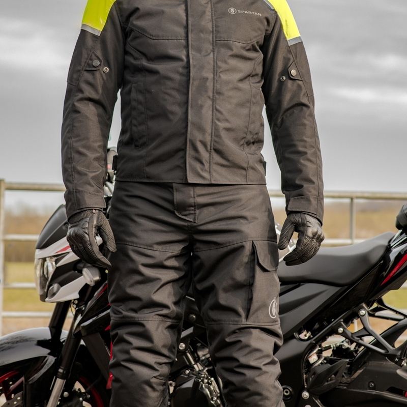 Oxford Spartan WP Short Motorcycle Pants Black
