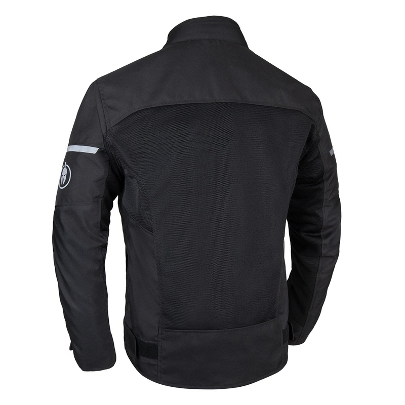 Oxford Spartan Air Black Motorcycle Jacket