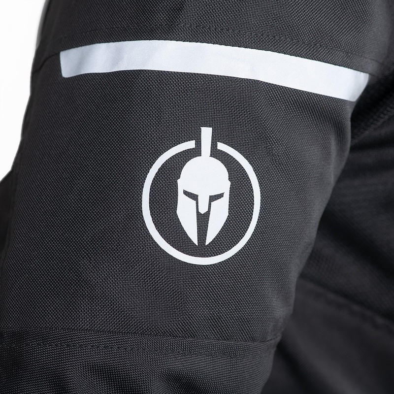 Oxford Spartan Air Black Motorcycle Jacket