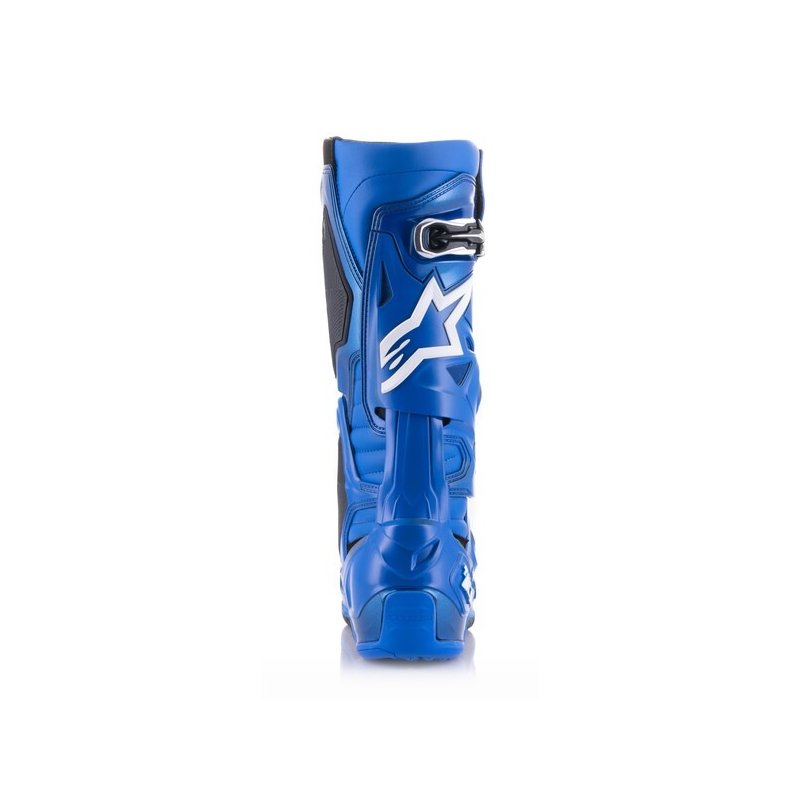 Bottes de moto Alpinestars Tech 10 bleu-noir-blanc