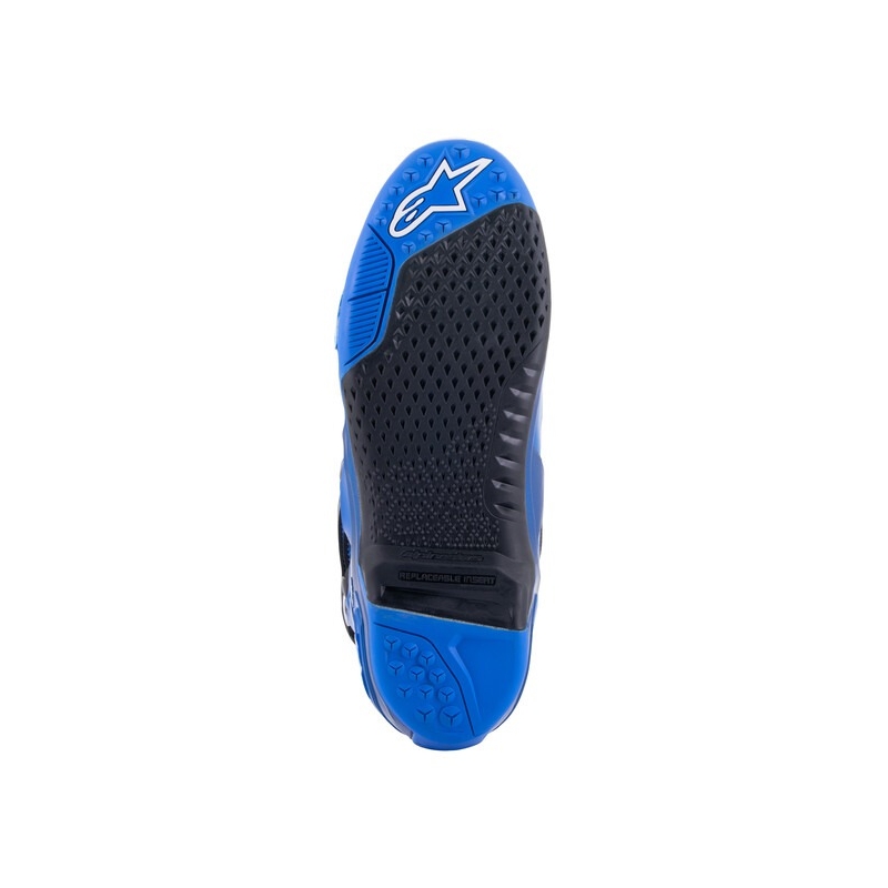 Bottes de moto Alpinestars Tech 10 bleu-noir-blanc