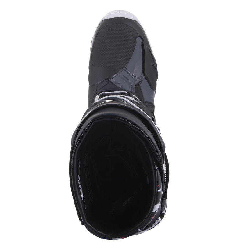 Bottes de moto Alpinestars Tech 10 Limited Edition Renen noir-gris-blanc-multicolore