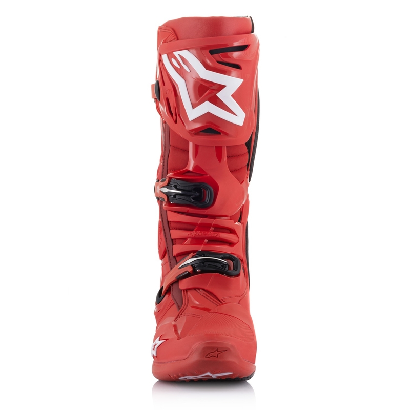 Bottes de moto Alpinestars Tech 10 rouge