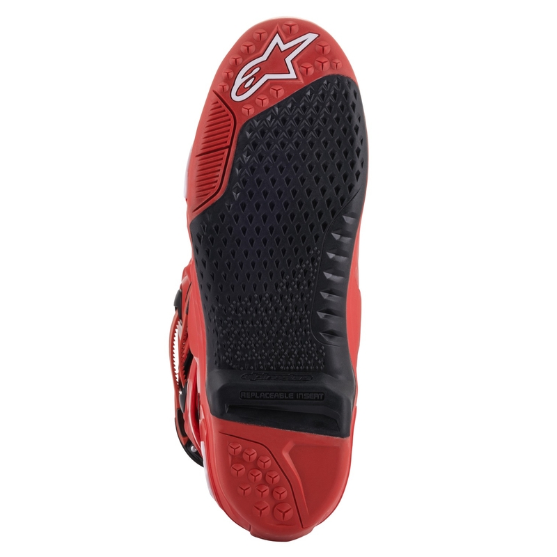 Bottes de moto Alpinestars Tech 10 rouge