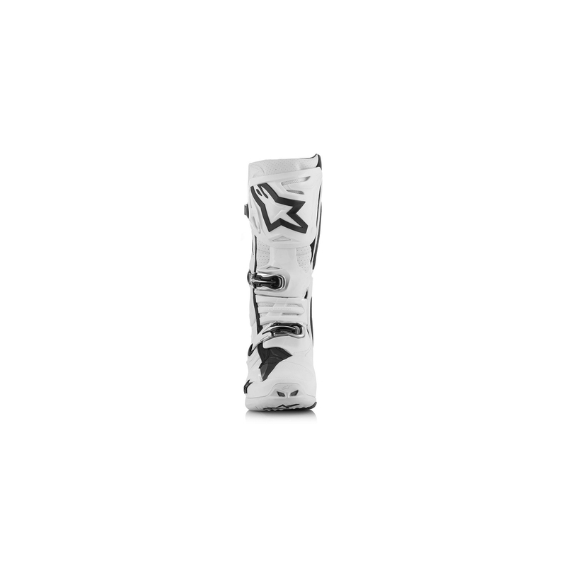 Bottes de moto Alpinestars Tech 10 Supervented Perforated White