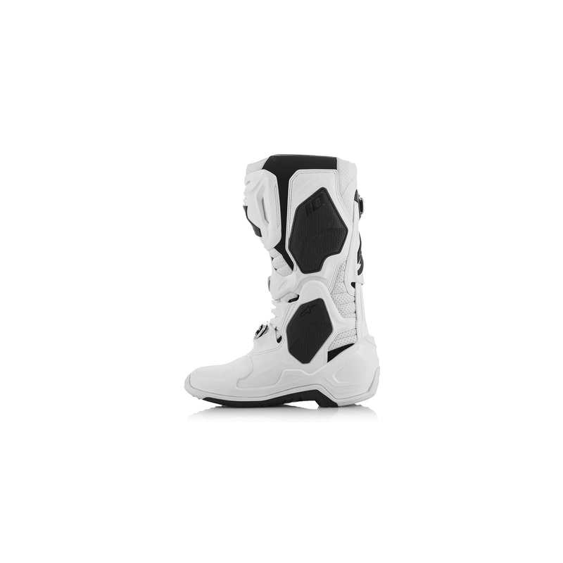 Bottes de moto Alpinestars Tech 10 Supervented Perforated White