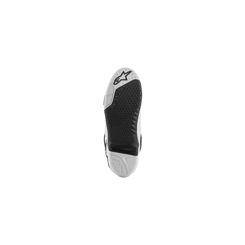 Bottes de moto Alpinestars Tech 10 Supervented Perforated White